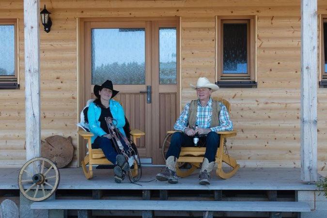 Bed and Breakfast Big Sky Ranch Liebenau  Exterior foto